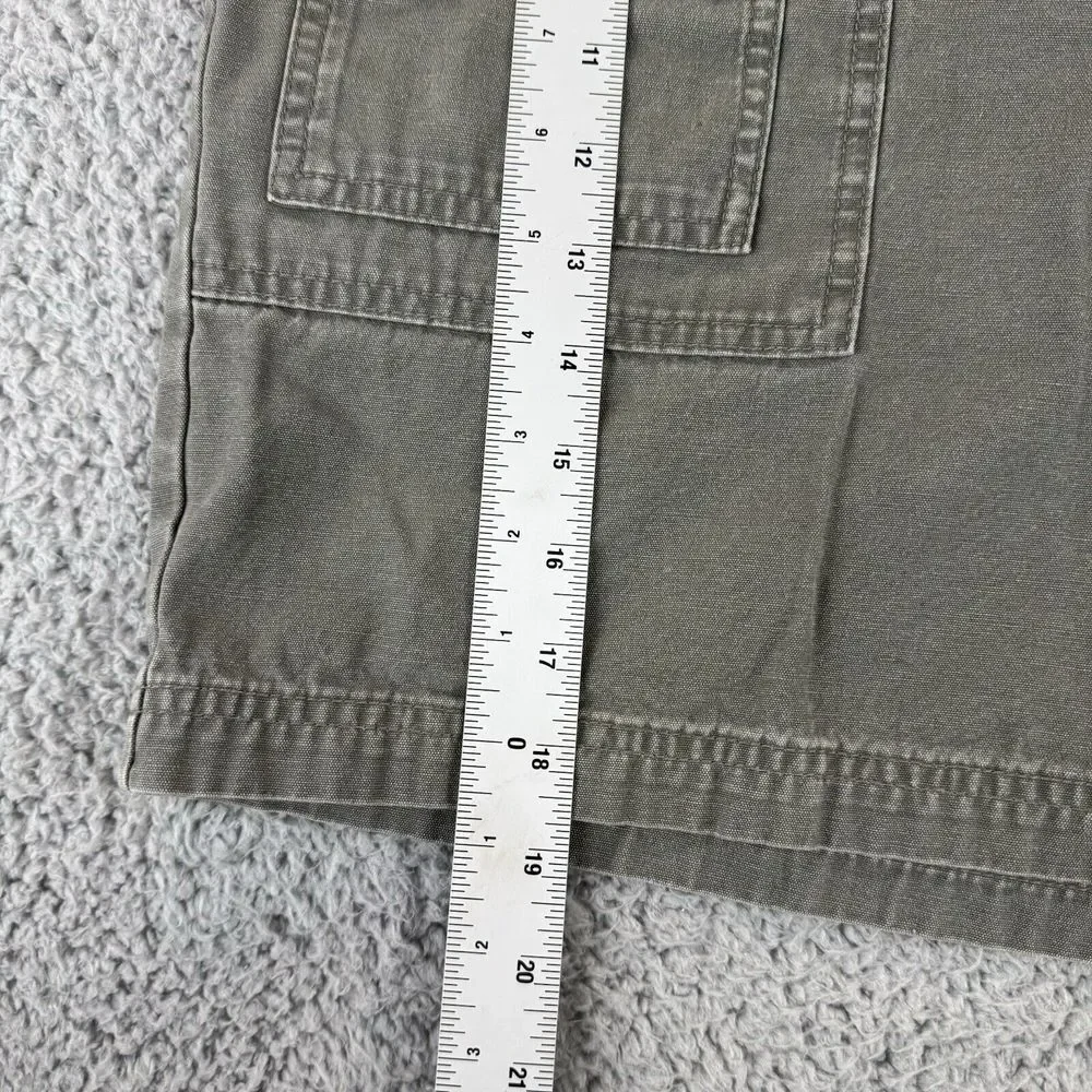 Cabela's 7 Pocket Hiker Shorts Size‎ 40 Gray Cargo Pockets Outdoors Travel Men's